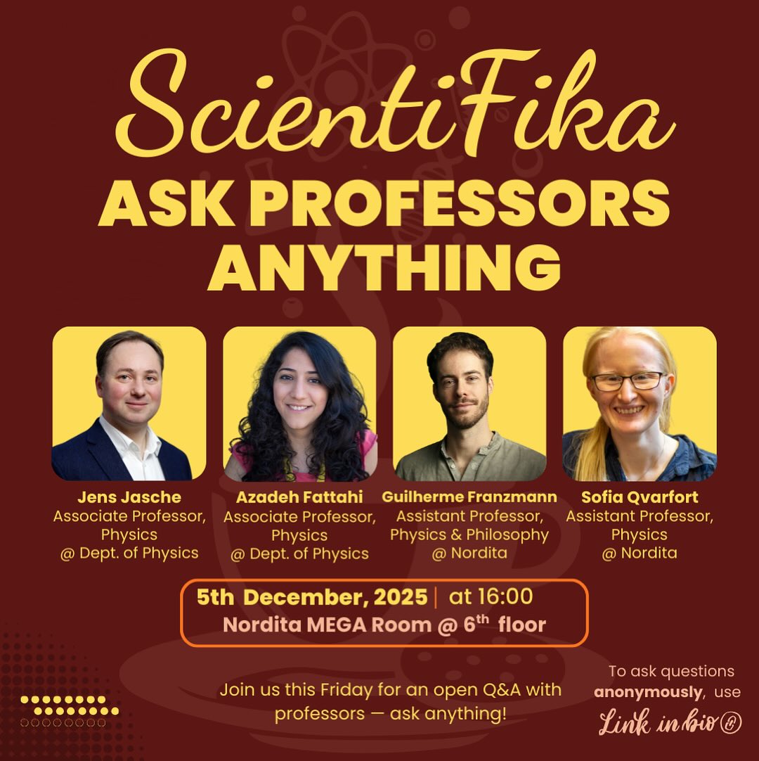 Ask Professors Anything poster