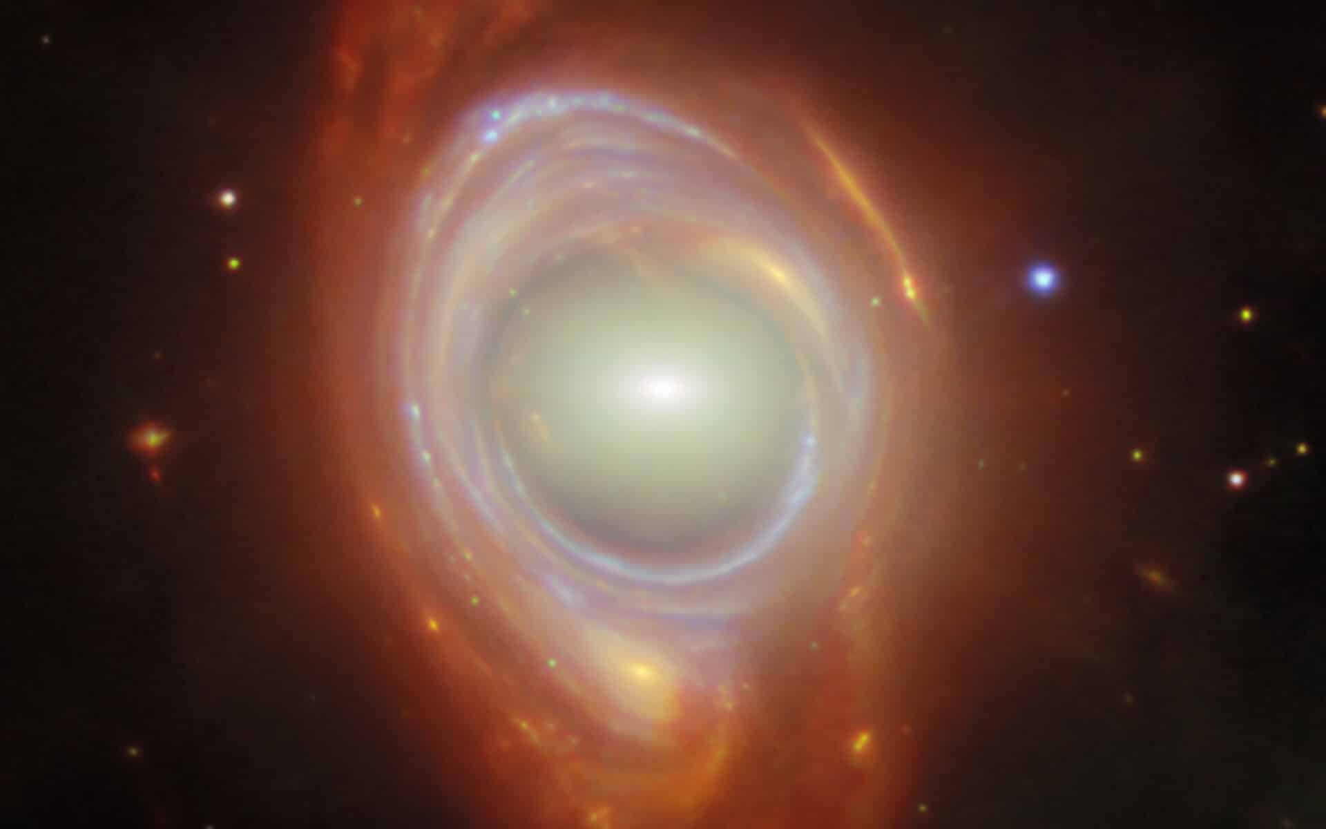 Title Image of Talk I'm seeing double! 4 quasars! - An Overview of Gravitational Lensing and Time-delay Cosmography